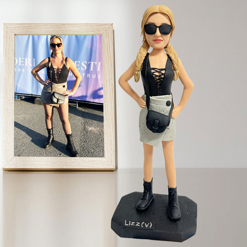 Handmade Bobblehead 1 Person Doll Funny Birthday Gifts For Best Friend