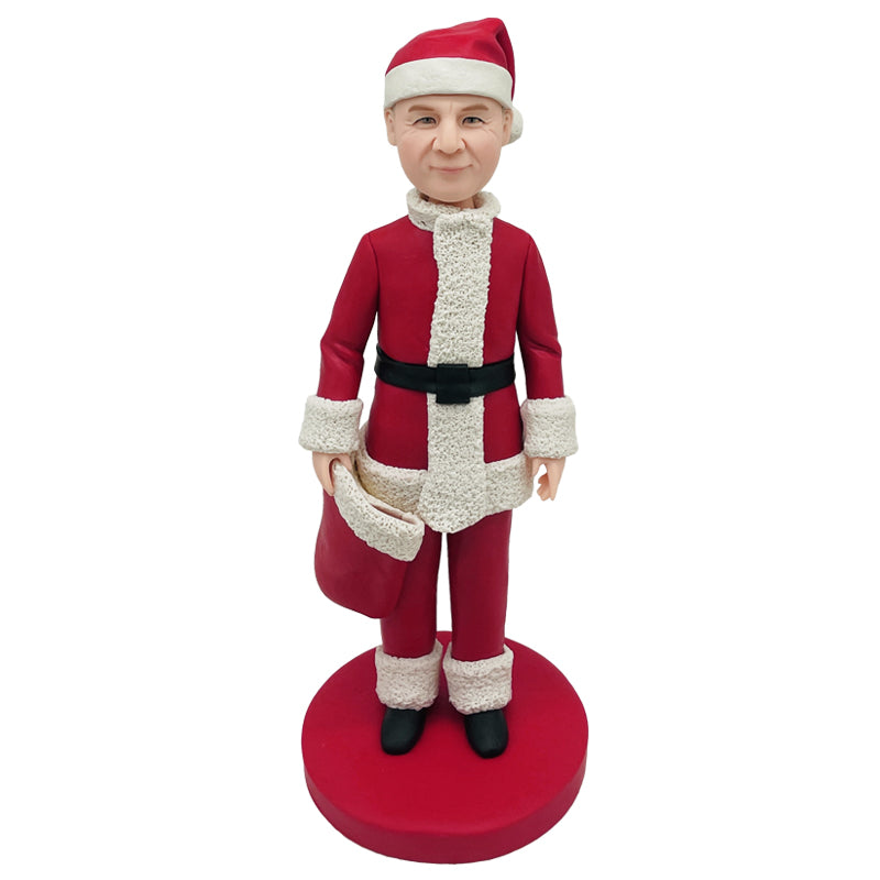Clay Sculpture Custom 1 Person Bobble Head Doll Father&