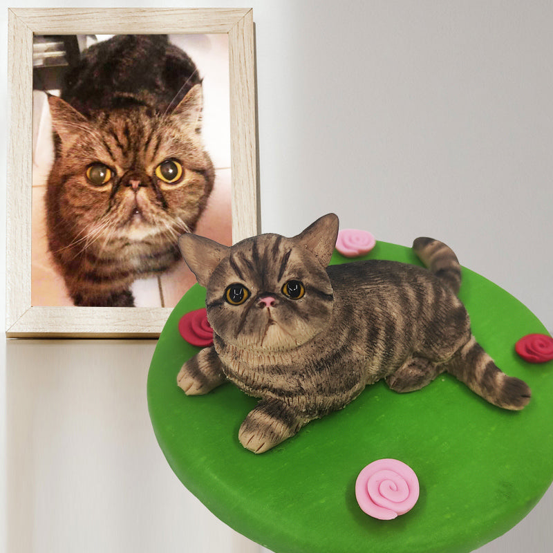 Custom Cat Clay Doll 1 Pet Polymer Clay Best Girlfriend Birthday Gifts
