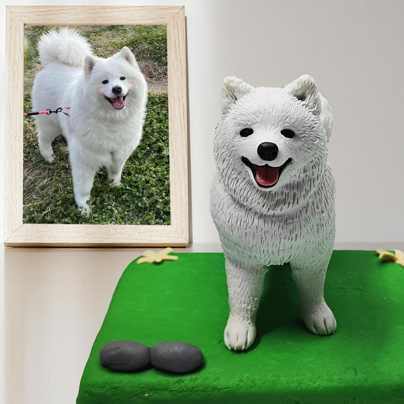 Custom Dog Clay Crafts 1 Pet Clay Doll Best Birthday Gifts For Wife