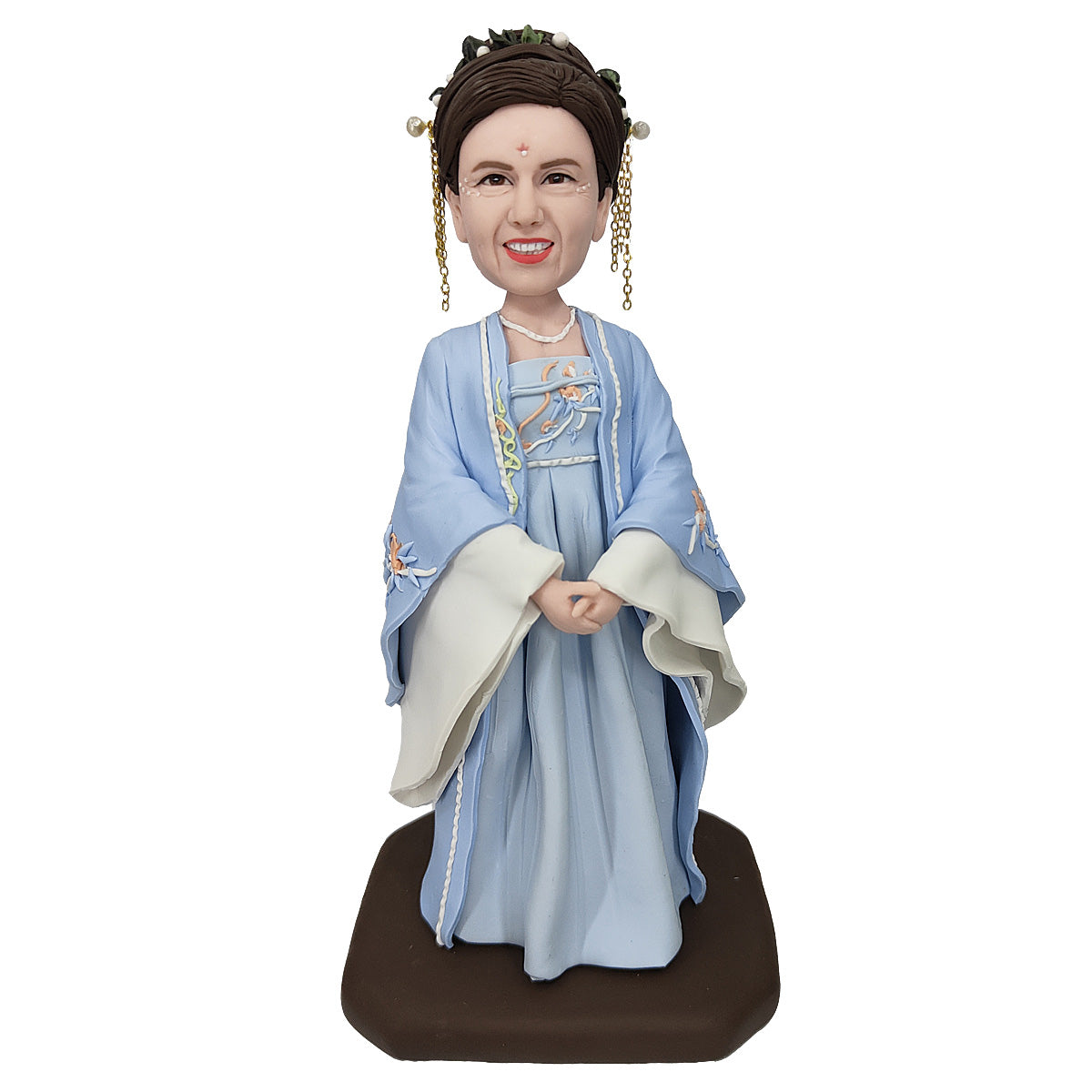 clay bobble head