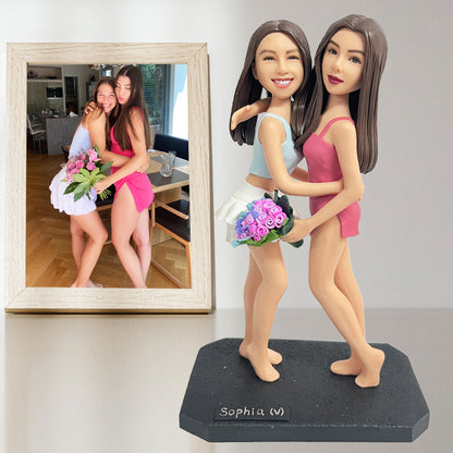 Professional Sculpting Clay 2 Person Miniature Clay Figurine