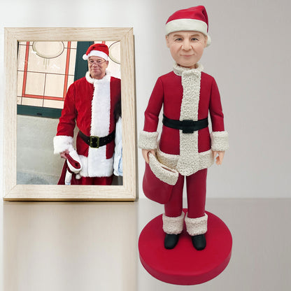Clay Sculpture Custom 1 Person Bobble Head Doll Father&