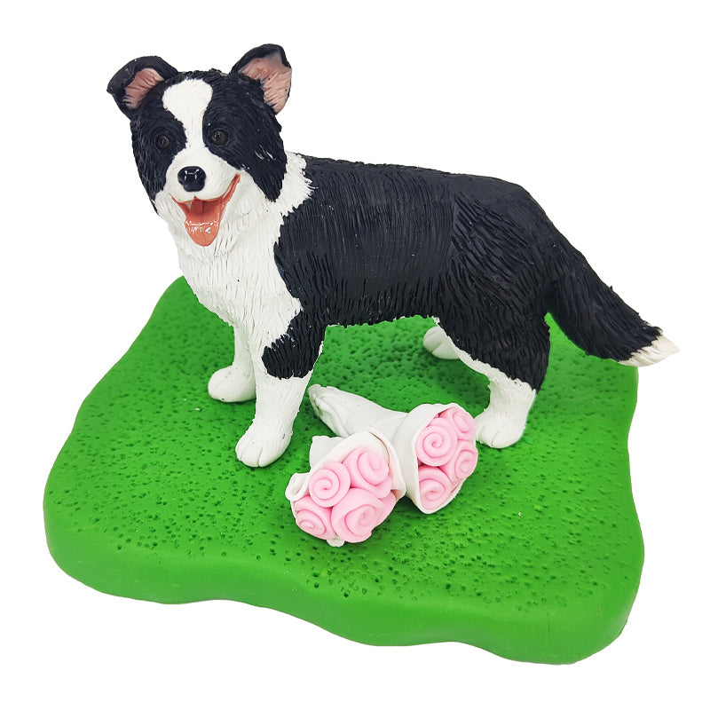Custom Dog Clay Art1 Pet Doll Handmade Gifts For Girlfriend Birthday